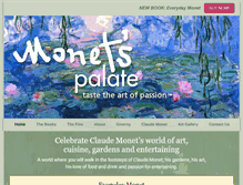 Tablet Screenshot of monetspalate.com